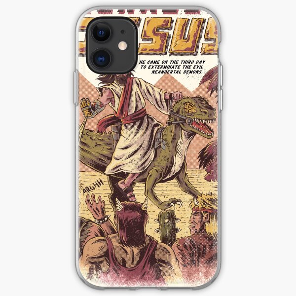 JURASSIC JESUS iPhone Soft Case