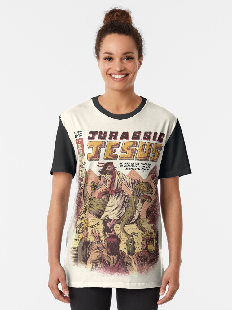 jurassic jesus t shirt