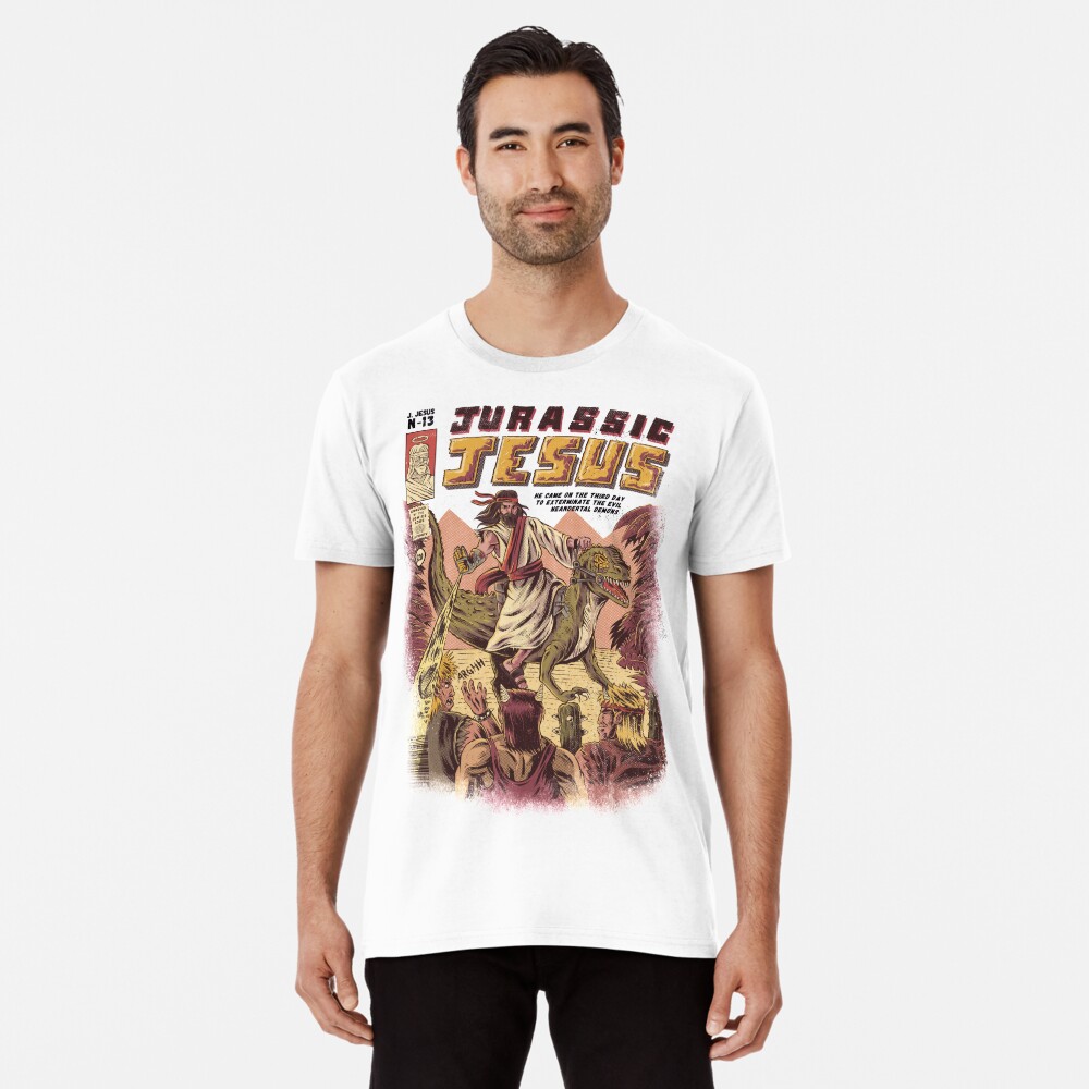 jurassic jesus t shirt