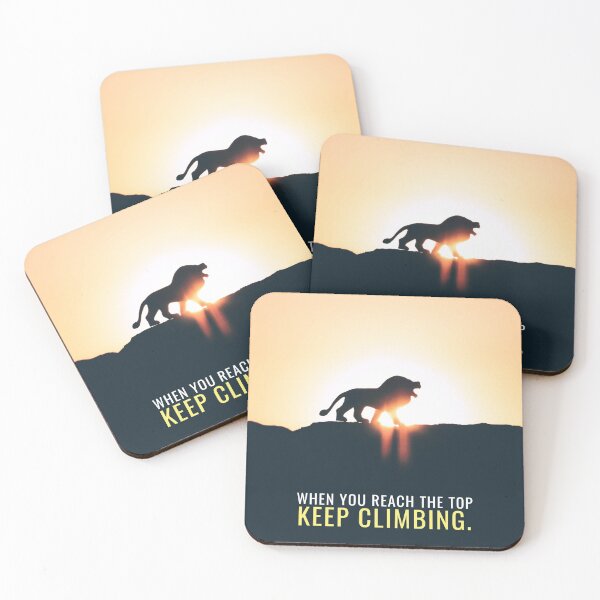 Item preview, Always Keep Climbing designed and sold by hiunlimit.
