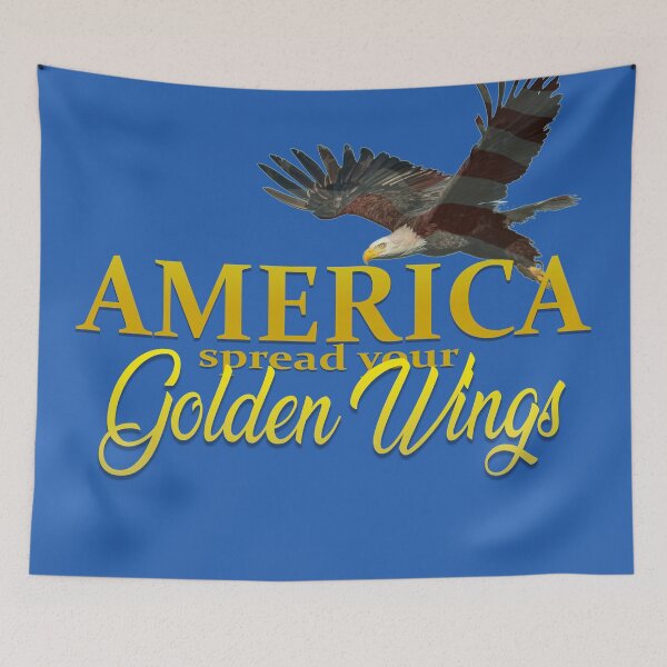 Item preview, America Spread Your Golden Wings designed and sold by mattrodz.