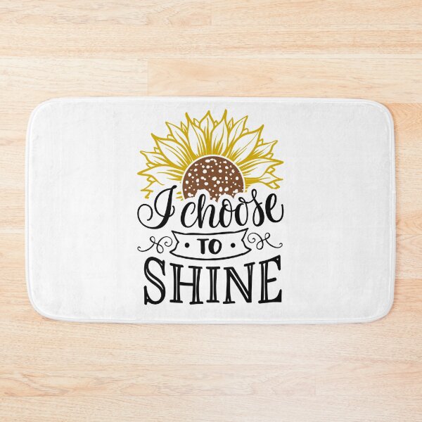 Item preview, I choose to shine positive affirmation, positivity sunflower designed and sold by OnlyGoodVibesZ.