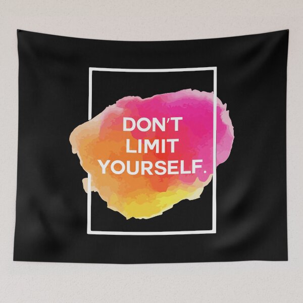 Item preview, Don't Limit Yourself | Motivation designed and sold by GlobalWardrobe.