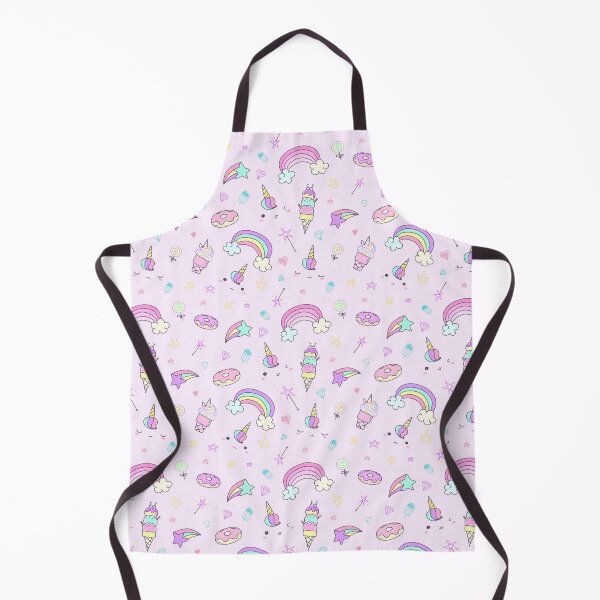 Item preview, unicorn ice cream rainbow donut pastel background designed and sold by TheSimpleMan.