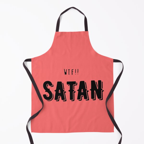 Artikelvorschau, Wtf Satan (satanisch) entworfen und verkauft von Slangt-shirt.