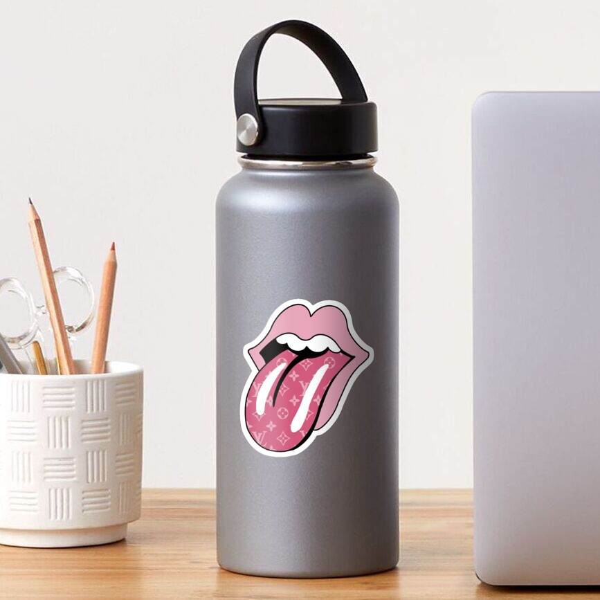 Pink Louis Tongue Sticker