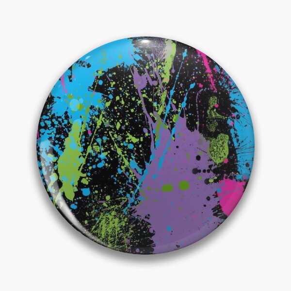 Item preview, Paint Splatter Rainbow Neon Pattern designed and sold by BoldNFresh.