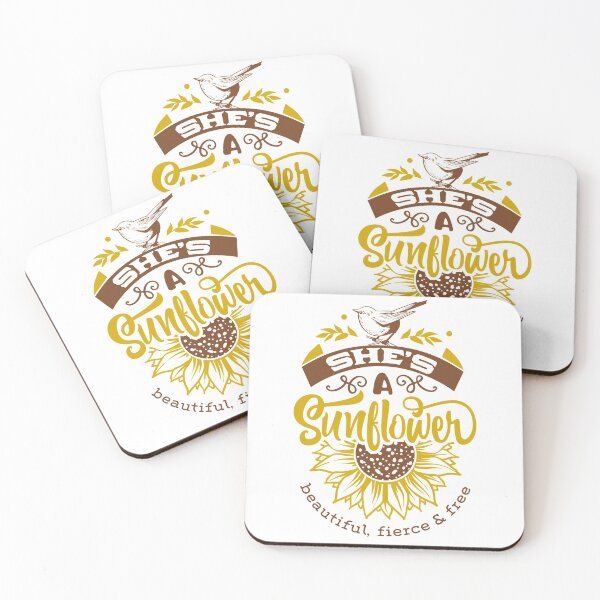 Item preview, She´s a sunflower beautiful fierce free positive affirmation designed and sold by OnlyGoodVibesZ.