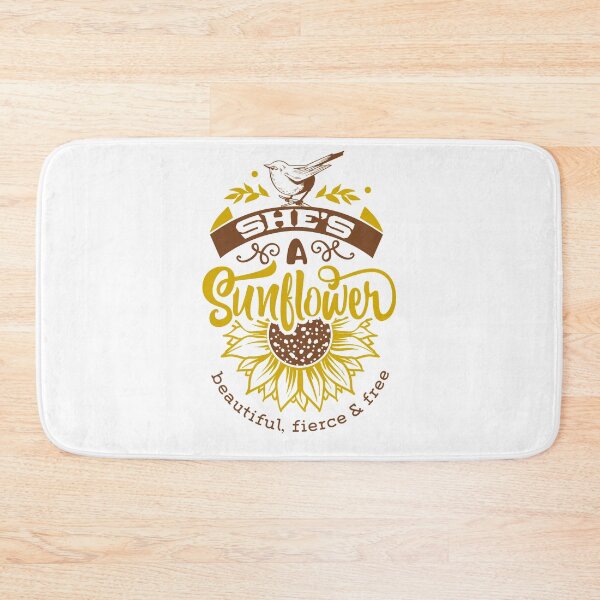 Item preview, She´s a sunflower beautiful fierce free positive affirmation designed and sold by OnlyGoodVibesZ.