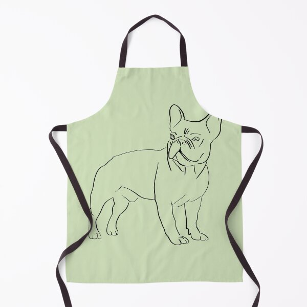Item preview, French bulldog drawing minimalist designed and sold by -Holy-Chicken-.