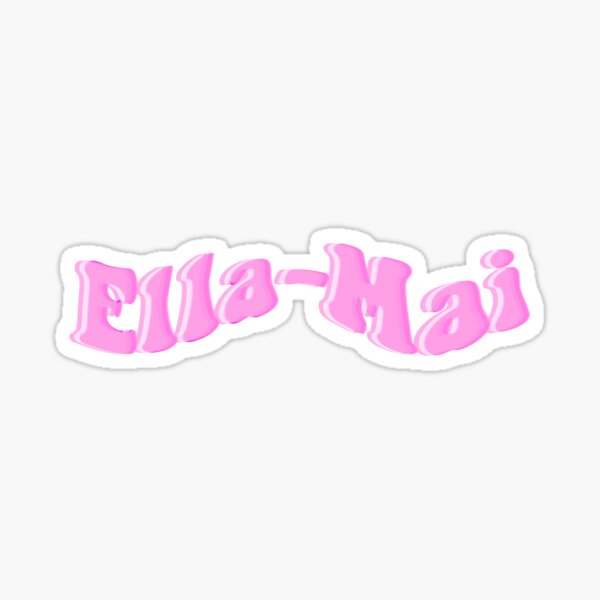 pink bra sticker pack Sticker for Sale by Ella Way