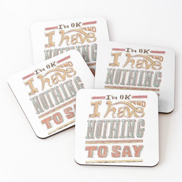 Item preview, I HAVE NOTHING TO SAY designed and sold by Ilustrata®.