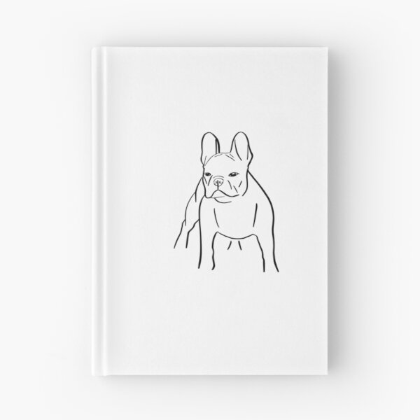 Item preview, French bulldog drawing minimalist designed and sold by -Holy-Chicken-.