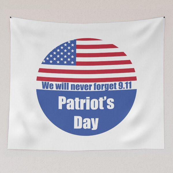 Artikelvorschau, Patriot's Day, 9/11 nie vergessen entworfen und verkauft von Gaalaxyz.