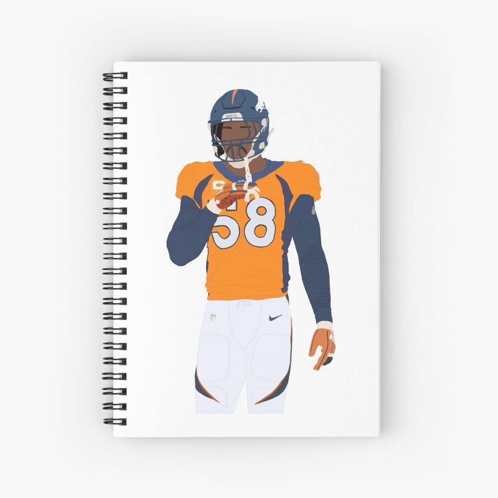 SB 50 MVP Von Miller Denver Broncos Painting by Alvin Fall