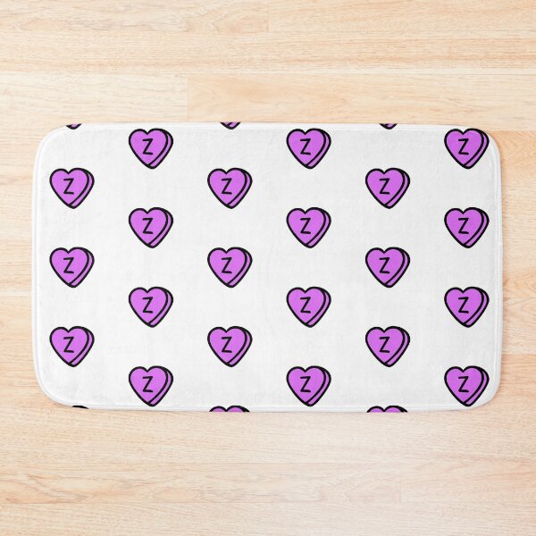 Item preview, Letter Z purple heart designed and sold by RafaTakami.