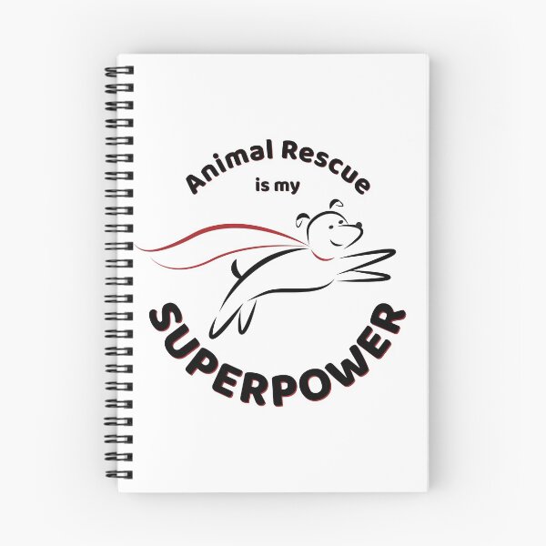 Item preview, Perro superpoderoso de rescate de animales designed and sold by MSwiftDesigns.