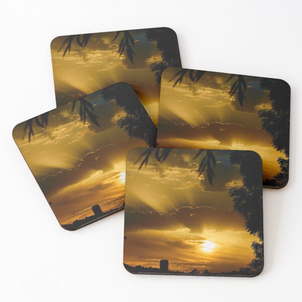 Item preview, sunset and silhouettes designed and sold by MikeCaffrey.