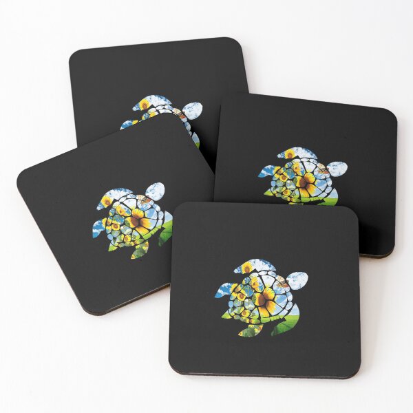 Item preview,  Sea Turtle with Flowers designed and sold by Esmilna Castillo.
