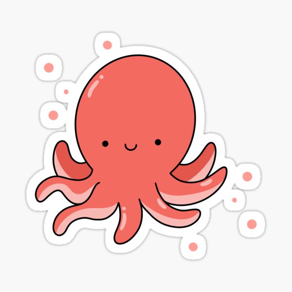 poulpe Sticker