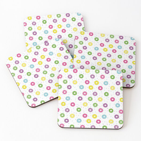 Item preview, Donut pattern food candy fast food delicious  designed and sold by Cari-Graphy.