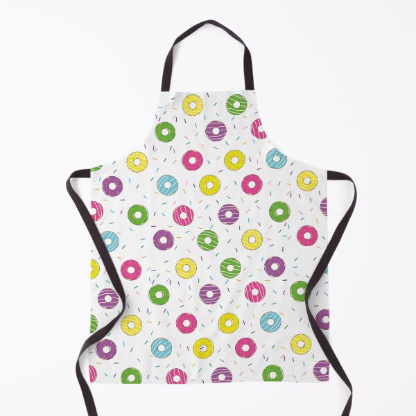 Item preview, Donut pattern food candy fast food delicious designed and sold by Cari-Graphy.