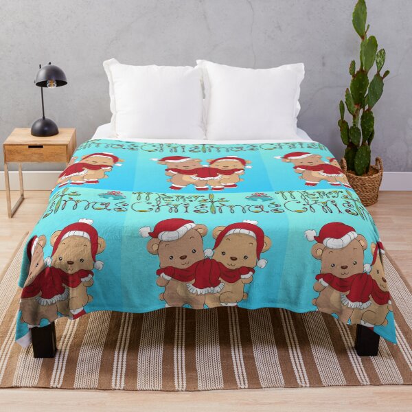 Item preview, Beary Merry Christmas with Santa Hats design designed and sold by bobla25.