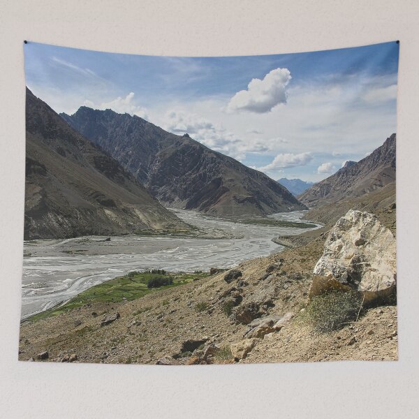 Artikelvorschau, Fluss Himalaya Berge Himalaya Landschaft entworfen und verkauft von worldways.