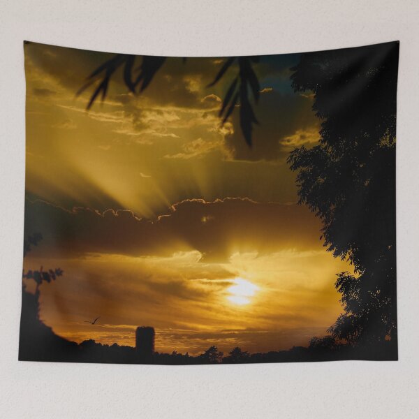 Item preview, sunset and silhouettes designed and sold by MikeCaffrey.