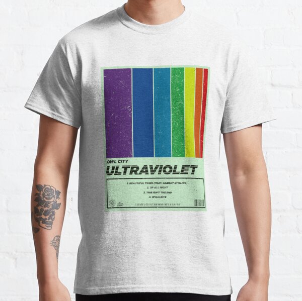 Owl City - Ultraviolet Retro Poster Classic T-Shirt