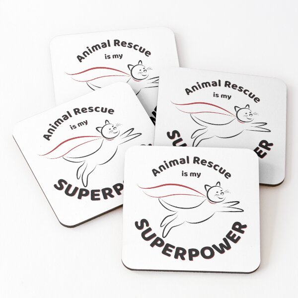 Item preview, Animal Rescue Superpower Cat designed and sold by MSwiftDesigns.