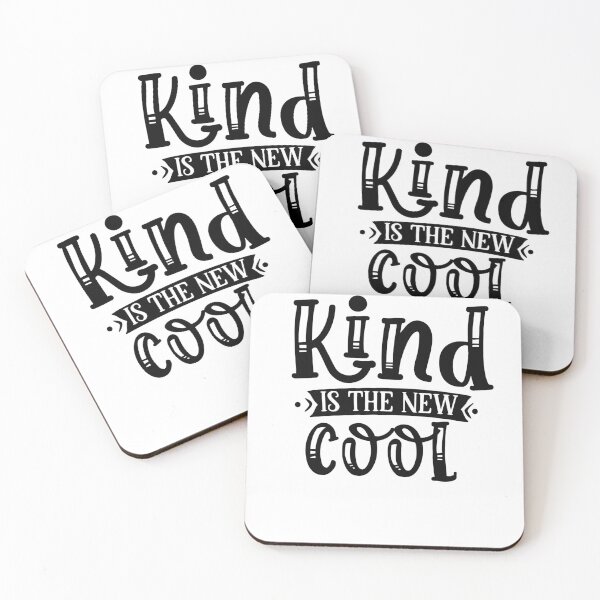 Item preview, Kind is the new cool, Kindness positive saying designed and sold by OnlyGoodVibesZ.