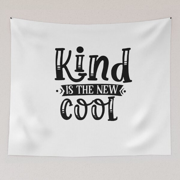 Item preview, Kind is the new cool, Kindness positive saying designed and sold by OnlyGoodVibesZ.