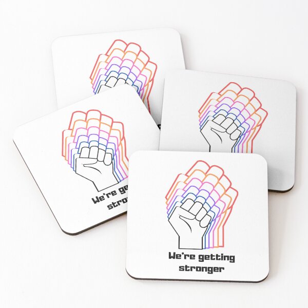 Item preview, We're Getting Stronger designed and sold by Zoranzi.