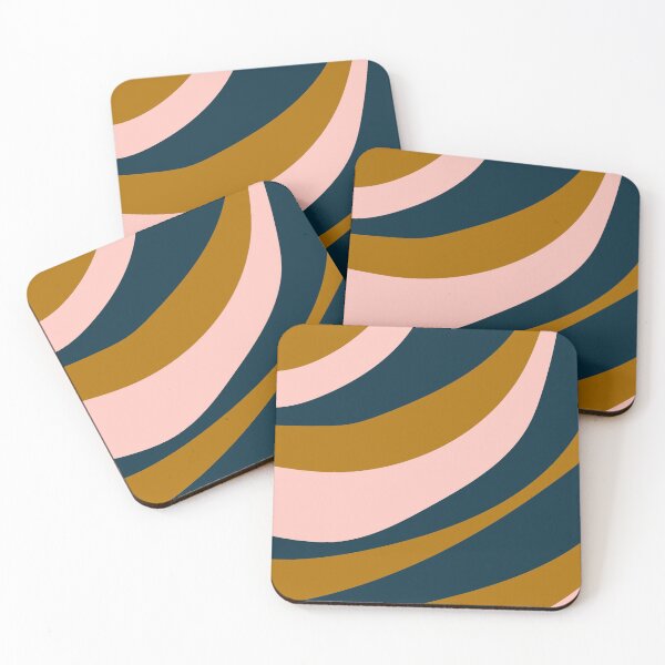 Item preview, Curved stripes I designed and sold by AllPrintsAndArt.