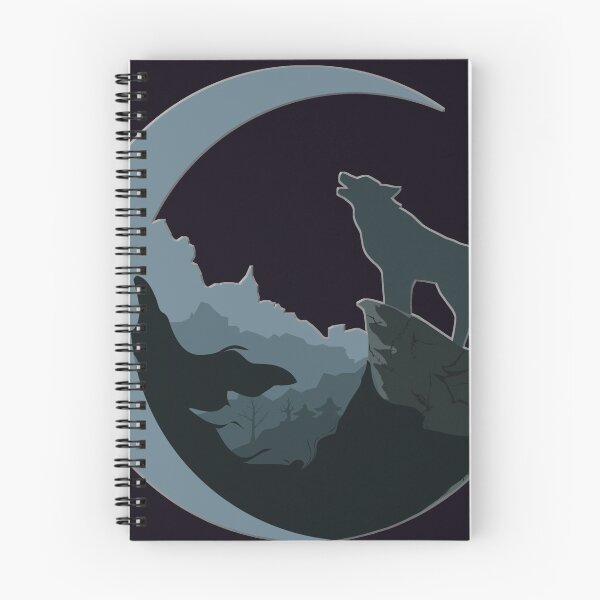 Item preview, Howling Wolf on Ridge graphic design designed and sold by Wildjourne.