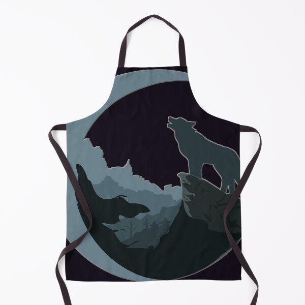 Item preview, Howling Wolf on Ridge graphic design designed and sold by Wildjourne.