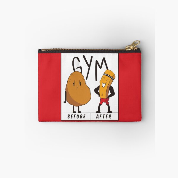 Item preview, Gym Life French Fry Funny Transformation designed and sold by cutenfunny.