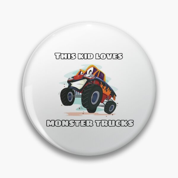 Item preview, This Kid Loves Monster Trucks designed and sold by Suphiss.