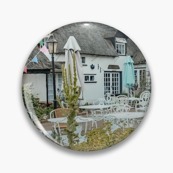 Item preview, Pretty cafe with thatched roof in the village of Horning in the Norfolk Broads National Park designed and sold by yackers1.
