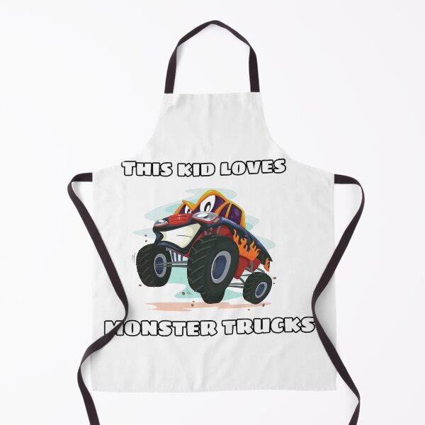 Item preview, This Kid Loves Monster Trucks designed and sold by Suphiss.