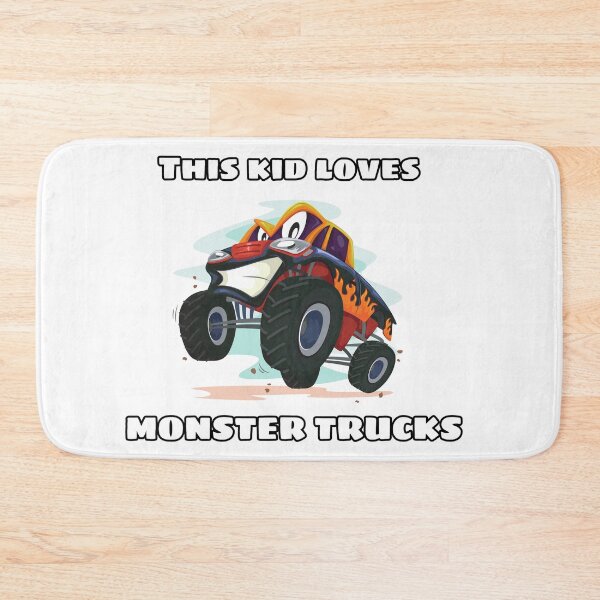 Item preview, This Kid Loves Monster Trucks designed and sold by Suphiss.