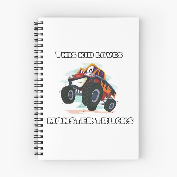 Item preview, This Kid Loves Monster Trucks designed and sold by Suphiss.