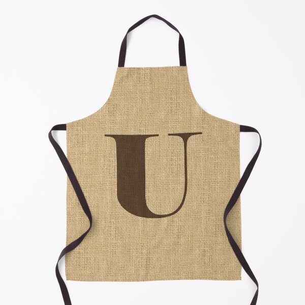 Item preview, Monogram Burlap Initial U designed and sold by Elsy's Art.