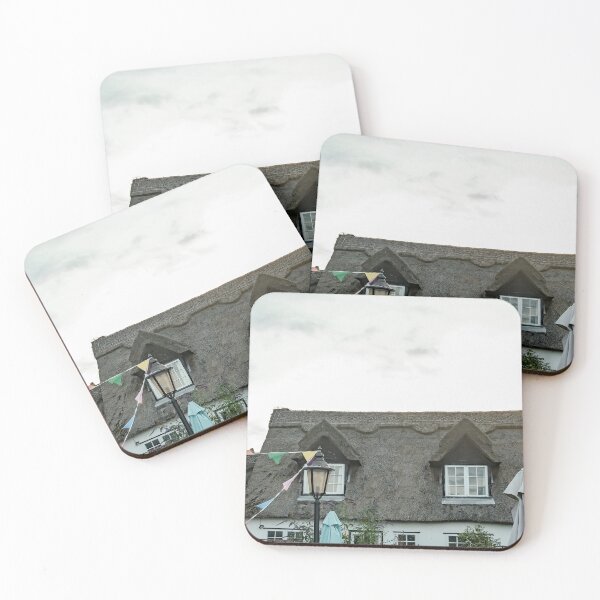 Item preview, Cafe with traditional thatched roof in the village of Horning in the Norfolk Broads National Park designed and sold by yackers1.
