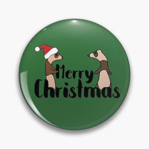 Item preview, Merry Christmas Ferrets designed and sold by FrictionMaxxing.