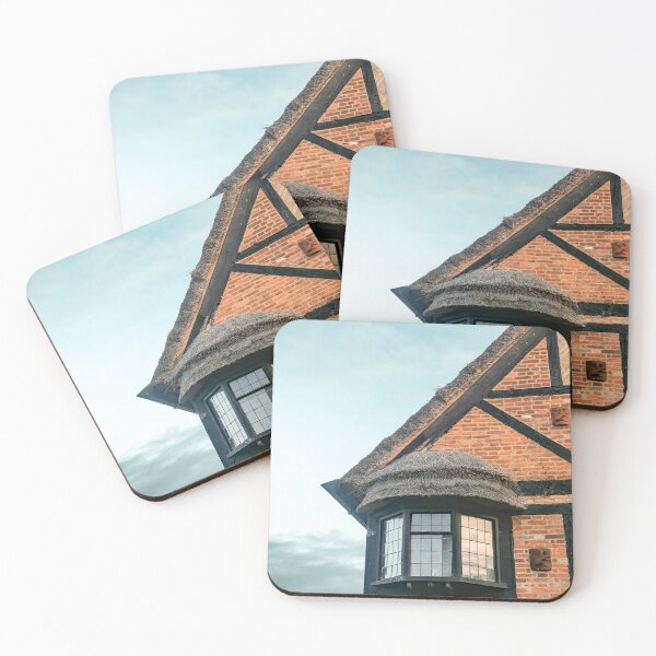 Item preview, Tudor style building with exposed beams and a traditional thatched roof in the village of Horning in the Norfolk Broads National Park designed and sold by yackers1.