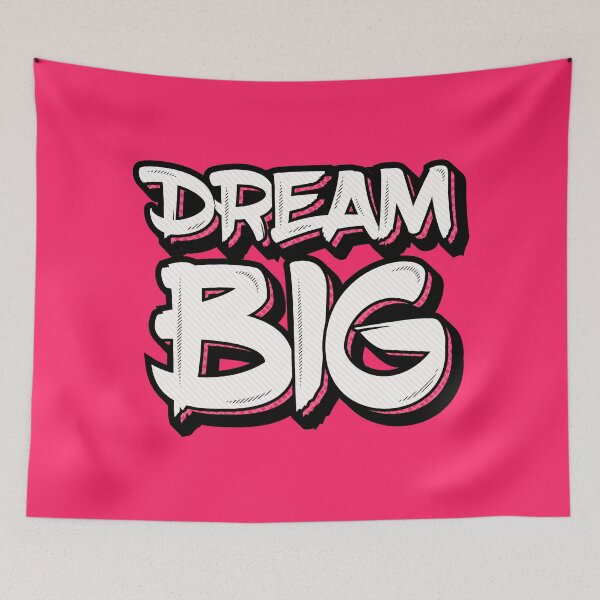 Item preview, Dream Big | Typography | Pop Art designed and sold by williamcuccio.