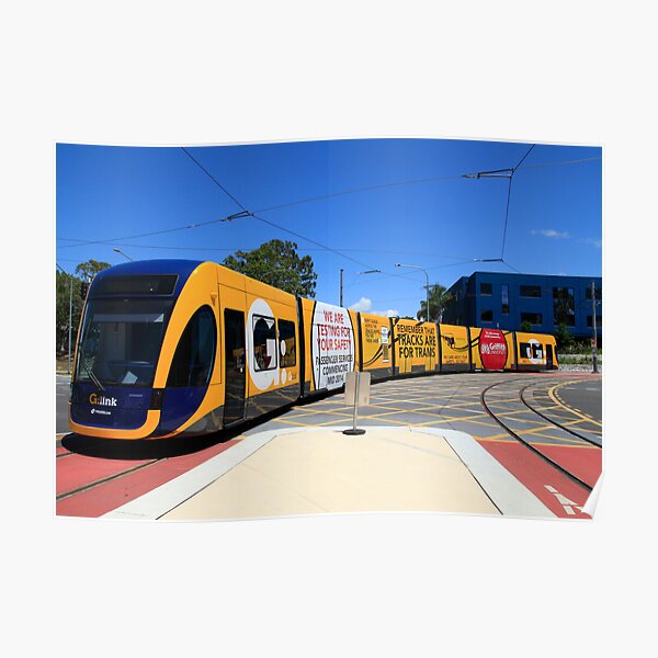 New Gold Coast Tram Poster