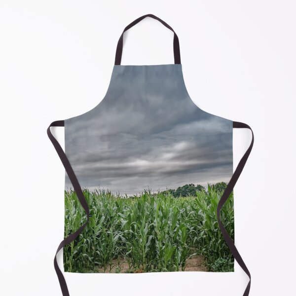 Item preview, Arable field of corn in the Norfolk countryside on an overcast and stormy day designed and sold by yackers1.